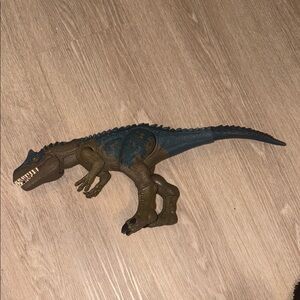 Mattel Green and Brown Dinosaur Adventure Allosaurus